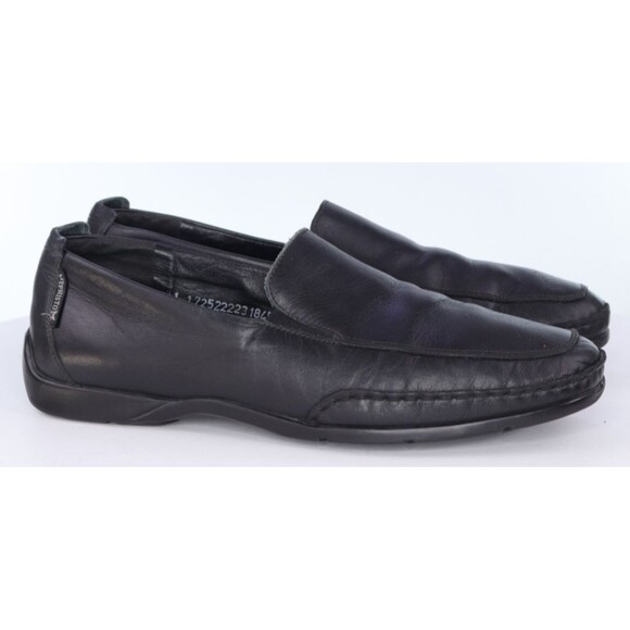 Mephisto Edilef $340 Men\'s Moc Toe Slip On Loafers Shoes Size 10 Leather Black main image 10